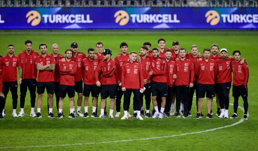 A Milli Takım son antrenmanını yaptı