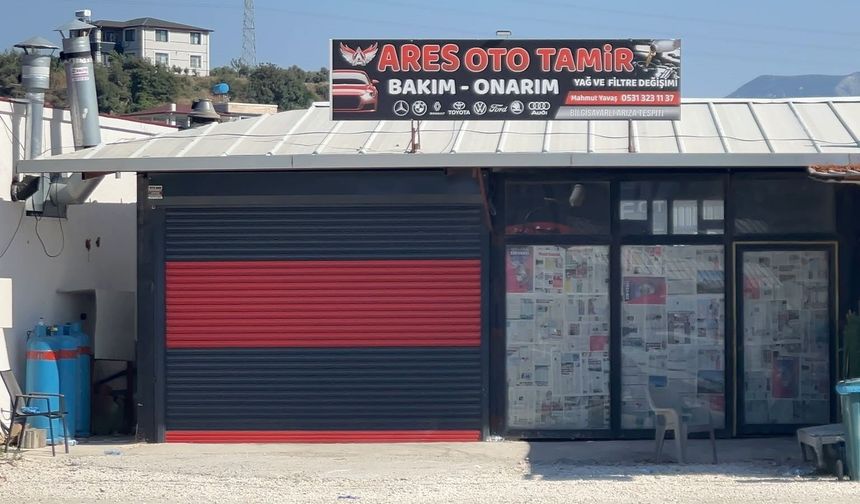 13 yaşındaki çırağın oto tamirhanesinde feci ölümü
