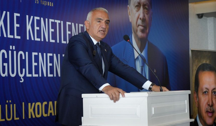 Bakan Ersoy: Bu kanun ne pazarlıktır, ne tavizdir, ne de aftır!