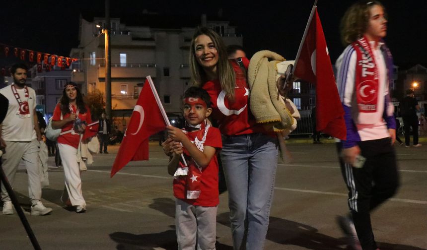 Kocaeli'de milli maç heyecanı