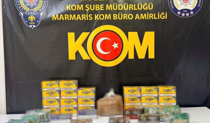Muğla’da 91 bin 860 adet sahte bandrol ele geçirildi
