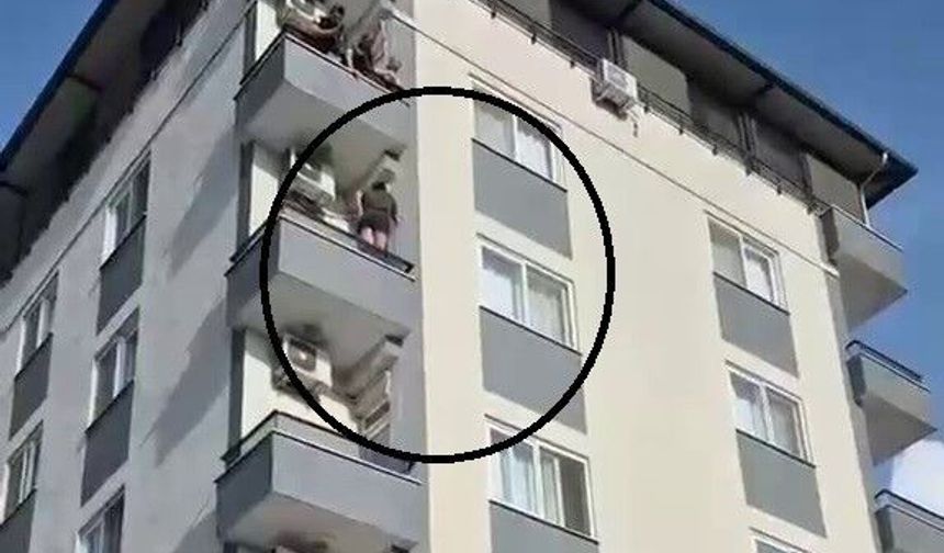 Hatay'da bir kadın, böcek korkusundan 4'ncü kattan atlayacaktı!
