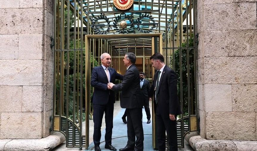 Bakan Çiftçi, TBMM Başkanı Kurtulmuş’u ziyaret etti