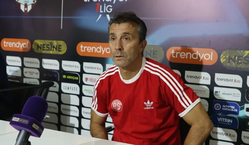 Antalyaspor'da Bülent Korkmaz dönemi sona erdi