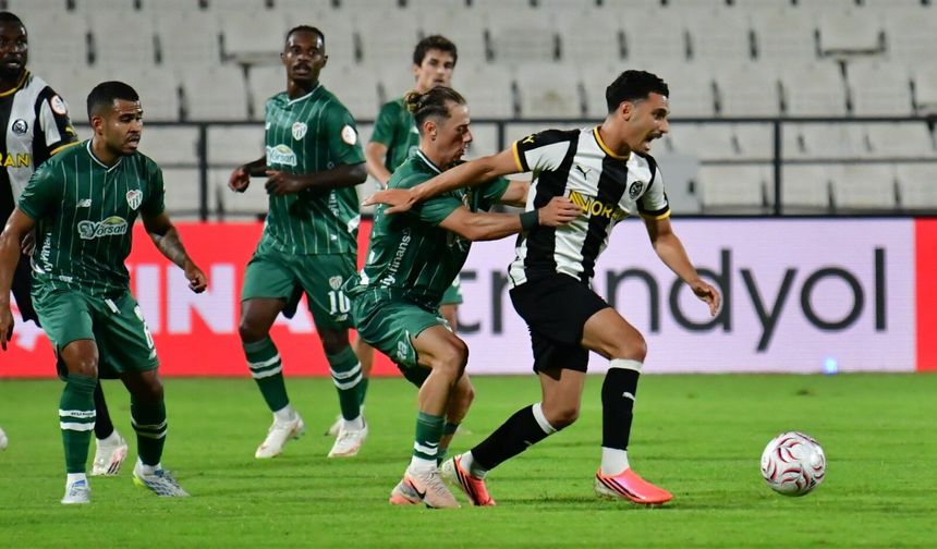 Bursaspor deplasmanda kazandı