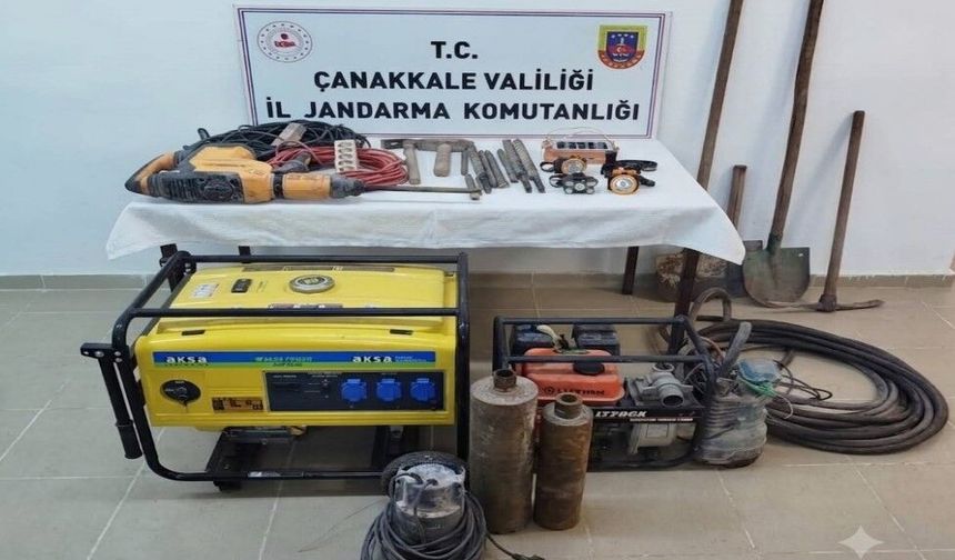 Çanakkale'de kaçakçılık operasyonu
