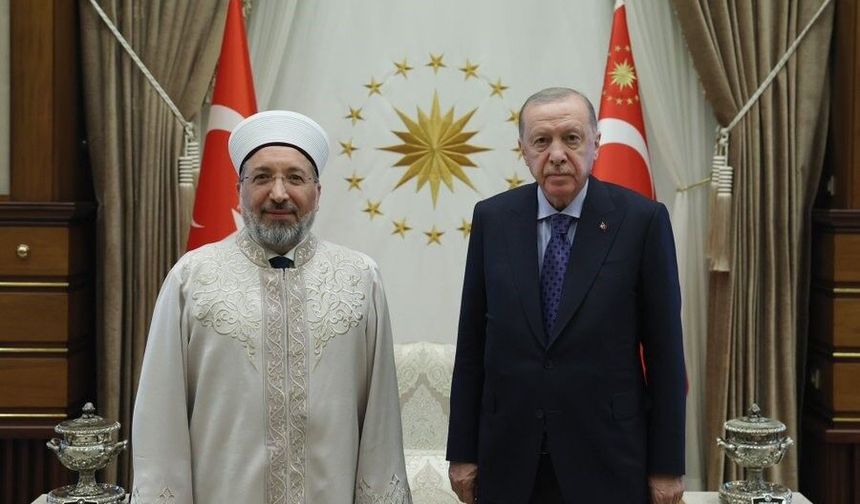 Erdoğan, Arpaguş'u kabul etti