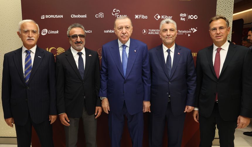 Erdoğan, New York'ta iş adamlarıyla bir araya geldi