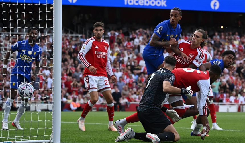 Londra derbisinde kazanan Arsenal