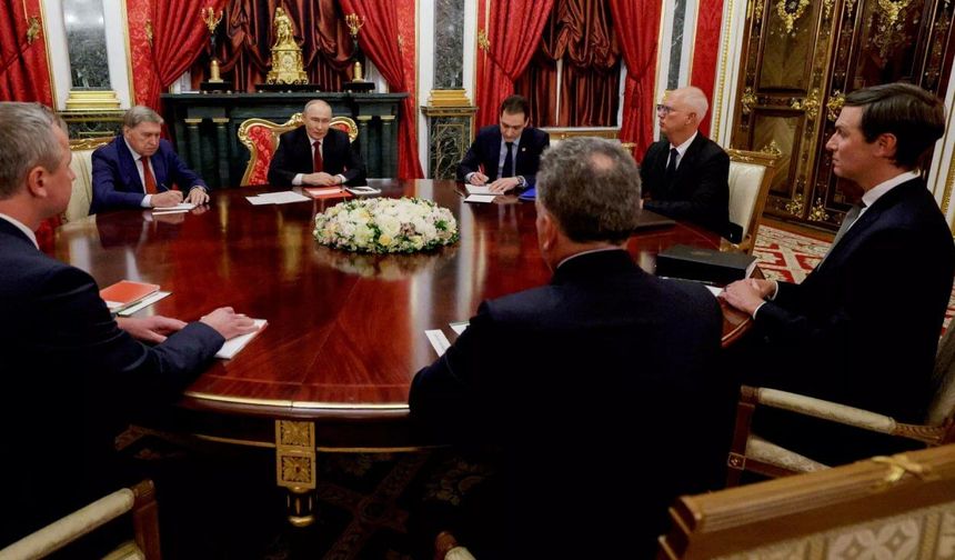 Kremlin’de kritik buluşma: Putin, Witkoff ve Kushner ile görüştü