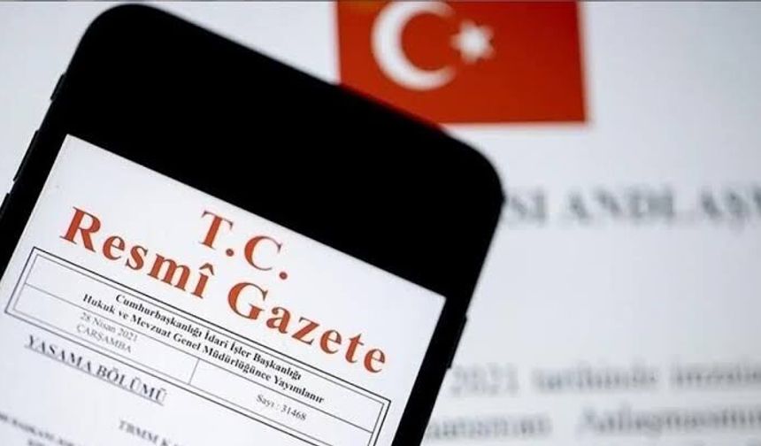 Atama ve görevden alma kararları Resmi Gazete'de