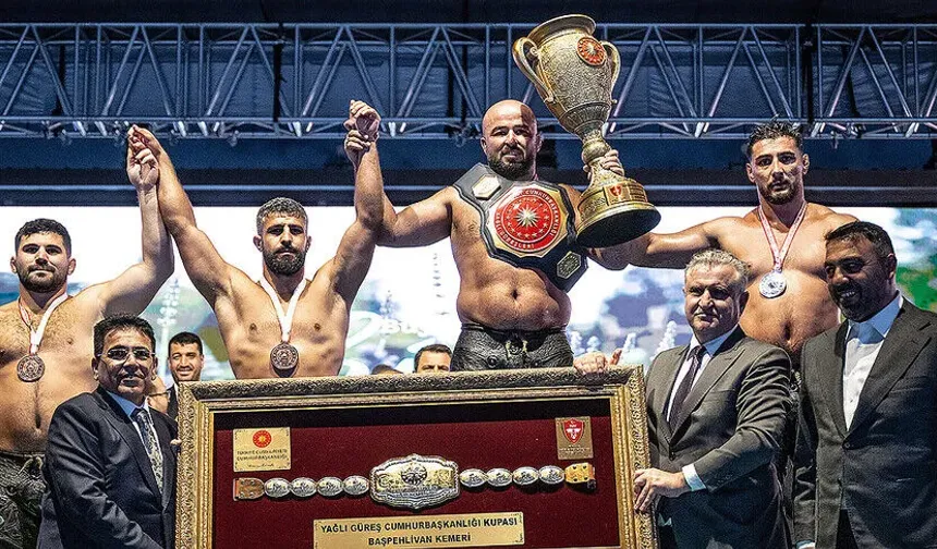 Yağlı Güreş Cumhurbaşkanlığı Kupası'nı Orhan Okulu kazandı