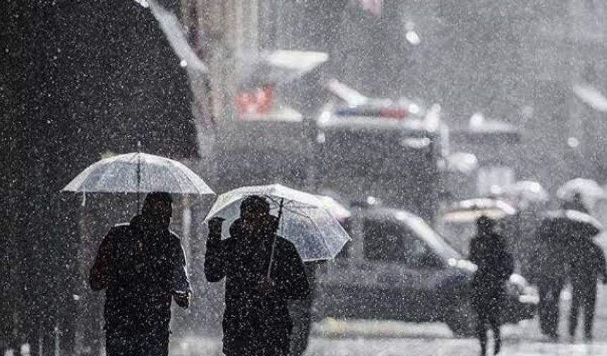 Meteoroloji 20 il için sarı kod verdi: Kuvvetli yağış ve fırtına uyarısı