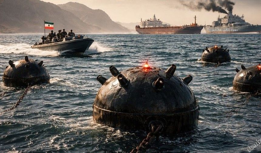 Hürmüz Boğazı’nda mayına çarpan gemi battı!