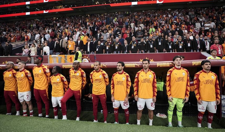 Galatasaray ilk yarıyı önde kapattı
