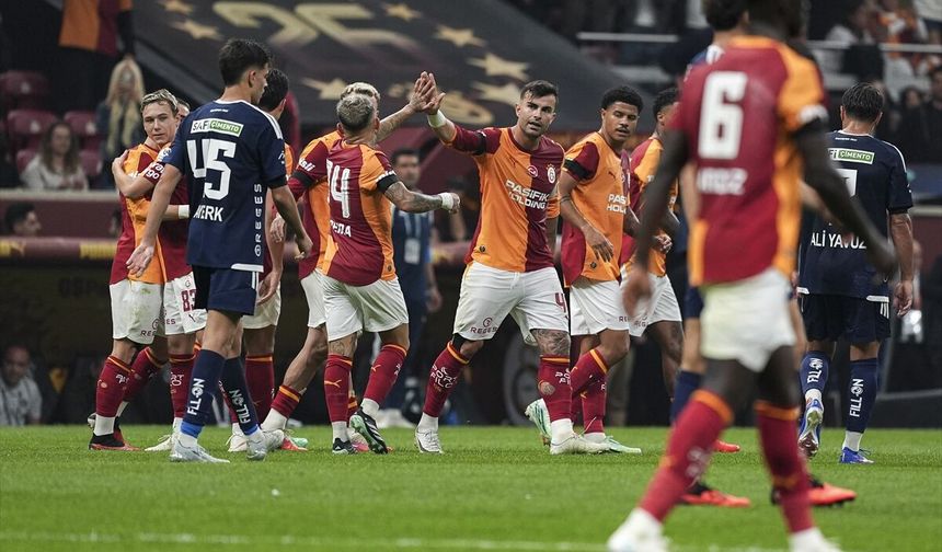 Galatasaray maç fazla liderliğe yükseldi