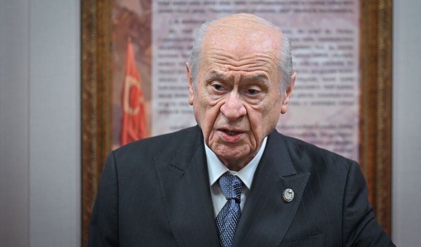 Devlet Bahçeli:  Barış Sürecinde Siyasallaşma Koordinatörlüğü, İmralı'da bulunan kişinin de hakkıdır