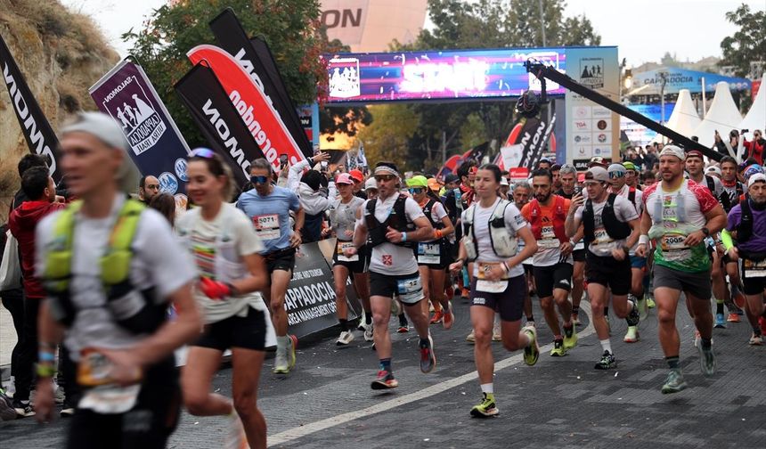 Salomon Kapadokya Ultra Trail Koşusu başladı
