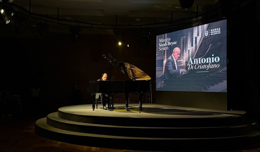 İtalyan piyanistten Bursa'da muhteşem konser!