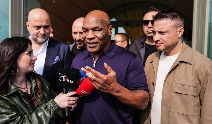 Mike Tyson İstanbul'da!