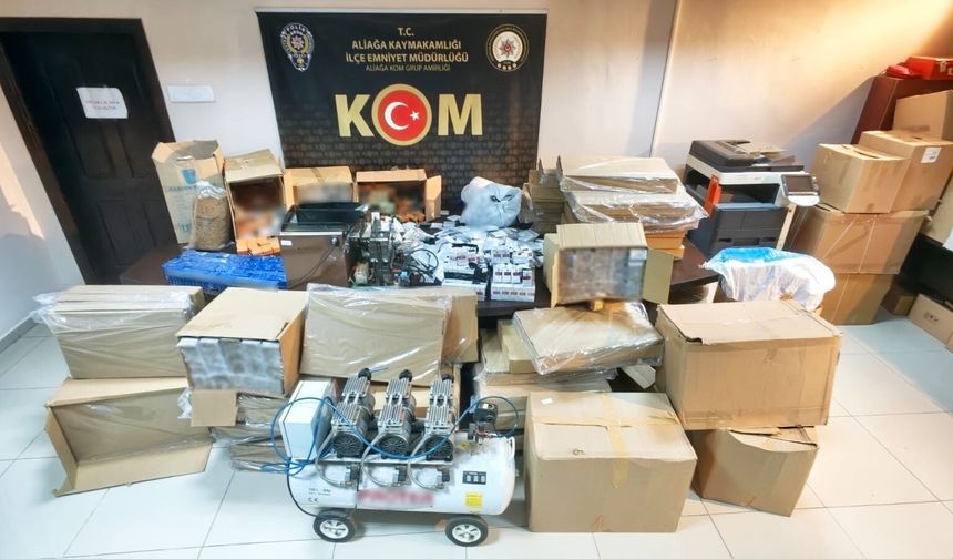 5 milyon liralık dev kaçakçılık operasyonu!