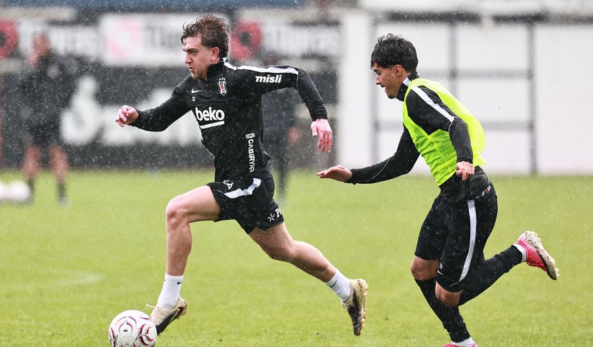 Beşiktaş kondisyon ve taktik çalıştı!
