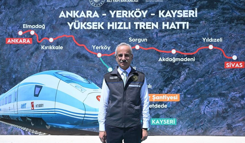 Ankara-Kayseri arası 1 saat 45 dakikaya düşecek