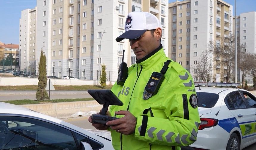 Ehliyetsiz sürücünün planını dron bozdu: 80 bin lira ceza