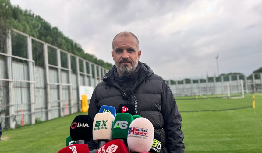 Bursaspor Teknik Direktörü Mustafa Er: "Her anlamda hazırız"