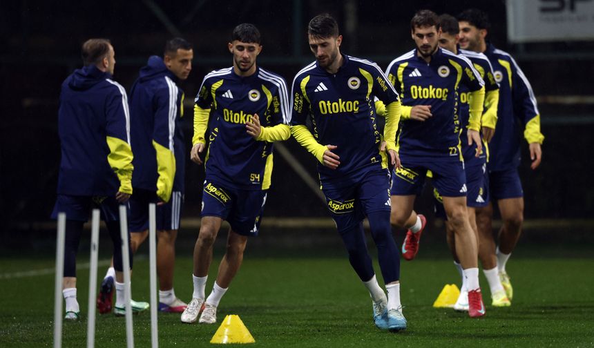 Fenerbahçe, Göztepe maçının hazırlıklarını tamamladı