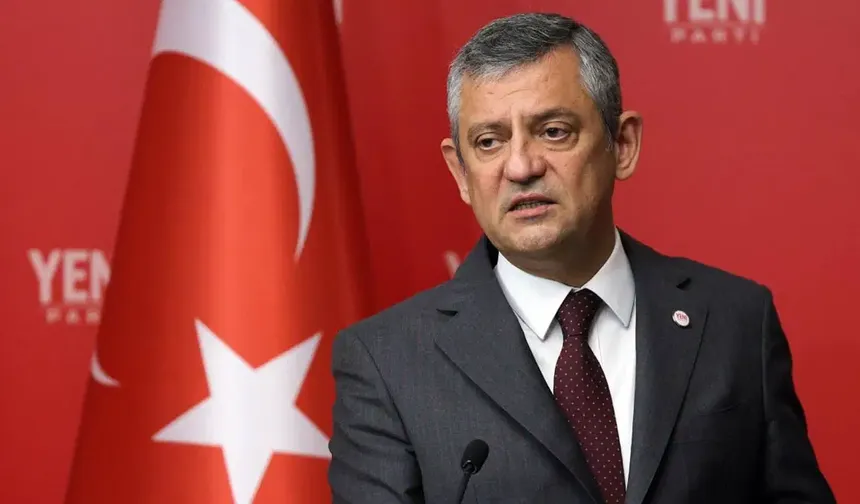 YENİ Parti Genel Başkanı Özel: Sarıgül'ün partimizle bir bağı yok