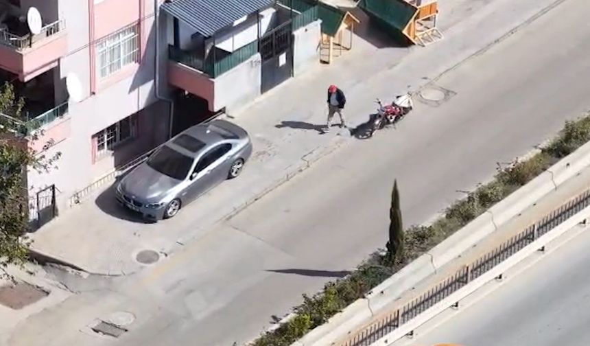 Ehliyeti geçersiz, motosikleti çalıntı çıktı