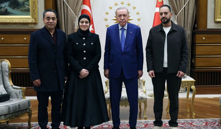 Erdoğan, Filistinli Hind Rajab'ın ailesini kabul etti