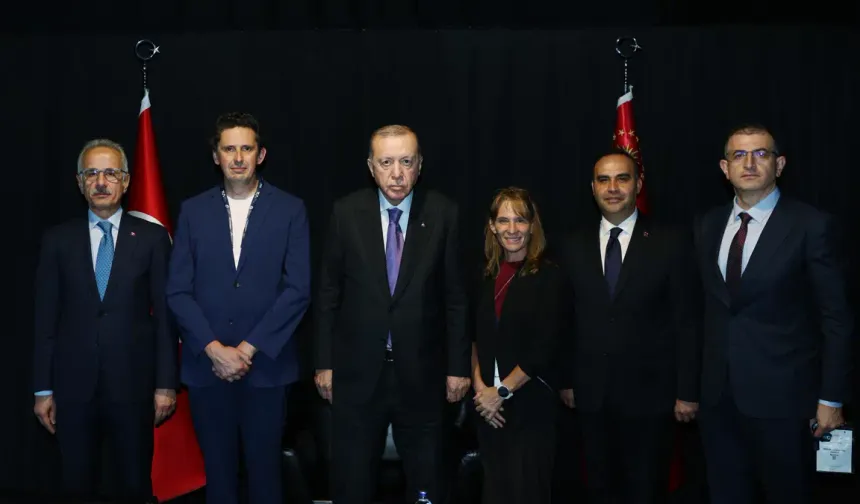 Erdoğan, SpaceX üst düzey yöneticilerini kabul etti