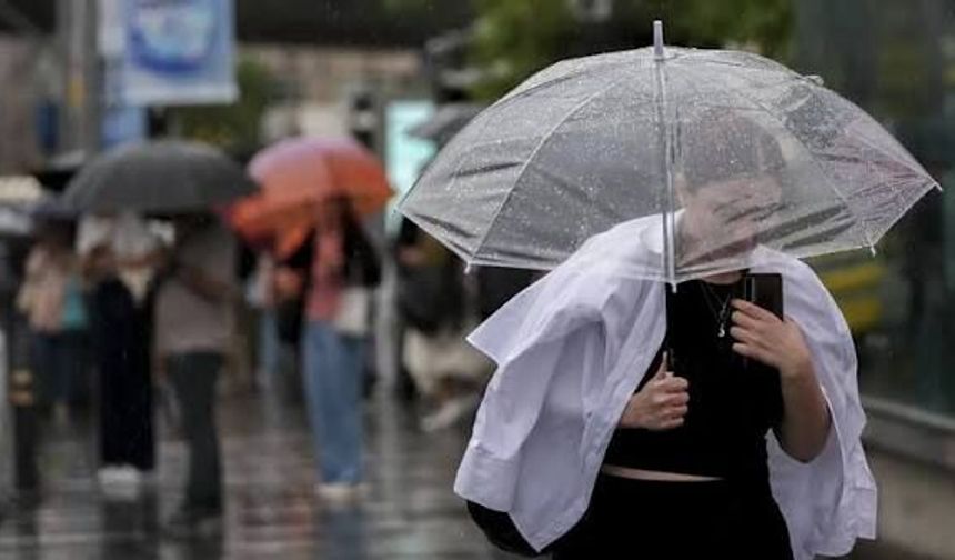 Meteorolojiden 4 il için gök gürültülü sağanak yağış uyarısı