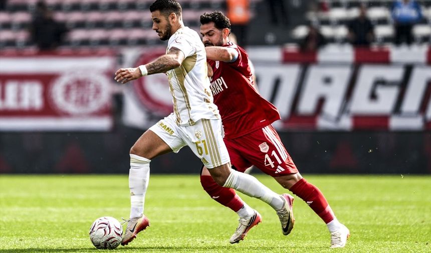 Pendikspor ile Kayserispor yenişemedi: 2-2