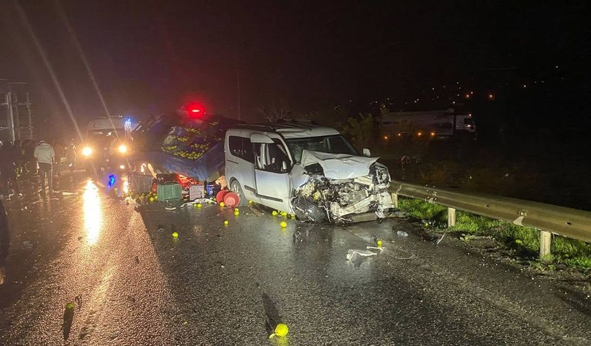 Sakarya'da zincirleme trafik kazası