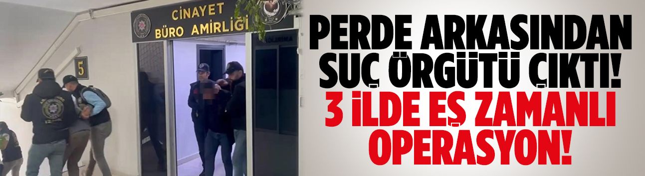 Saldırının perde arkasından suç örgütü çıktı!