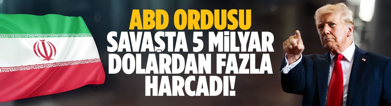 ABD ordusu, savaşta 5 milyar dolardan fazla harcadı!