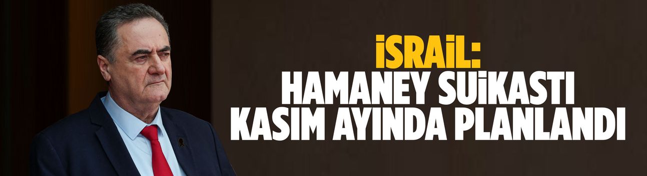 İsrail: Hamaney suikastı Kasım ayında planlandı