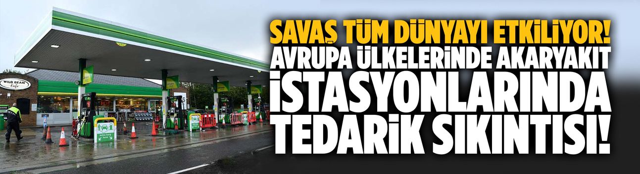 İngiltere'de akaryakıt istasyonlarında tedarik kısıtı!