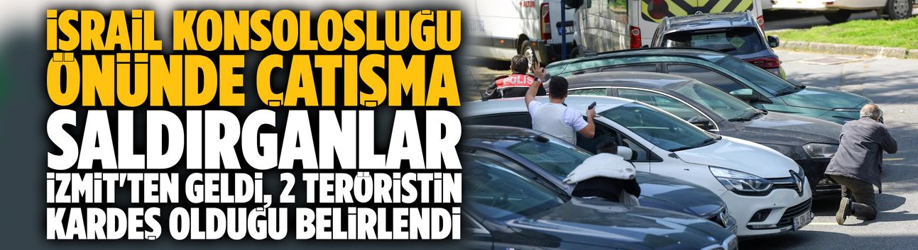 İsrail Konsolosluğu önünde çatışma!