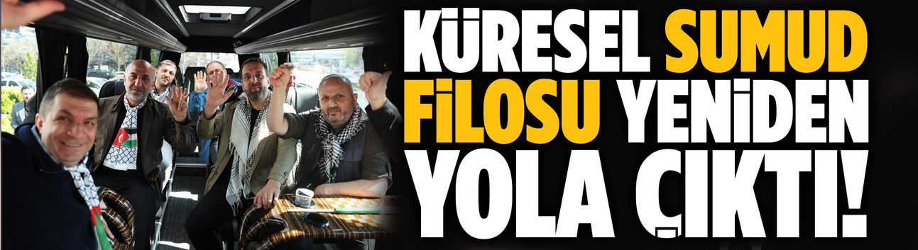 Küresel Sumud Filosu İspanya'ya uğurlandı!