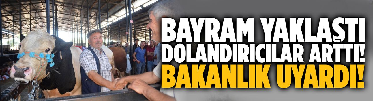 Ticaret Bakanlığı'ndan 'kurban dolandırıcılığı' uyarısı!