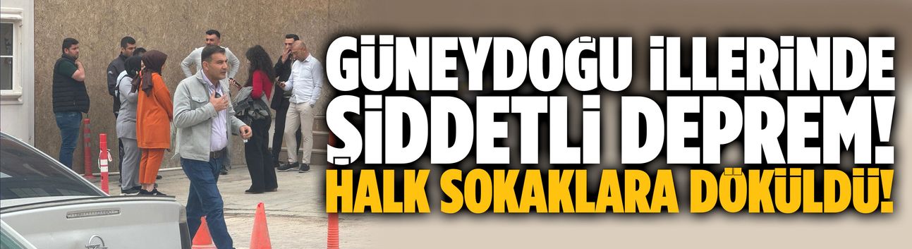 Malatya'da korkutan deprem!