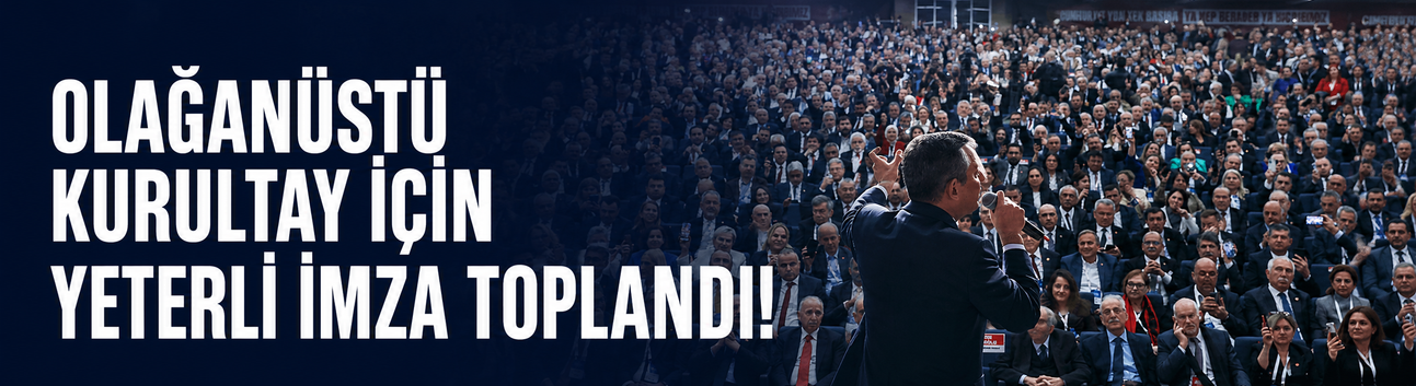 "Olağanüstü kurultay için yeterli imza toplandı!"