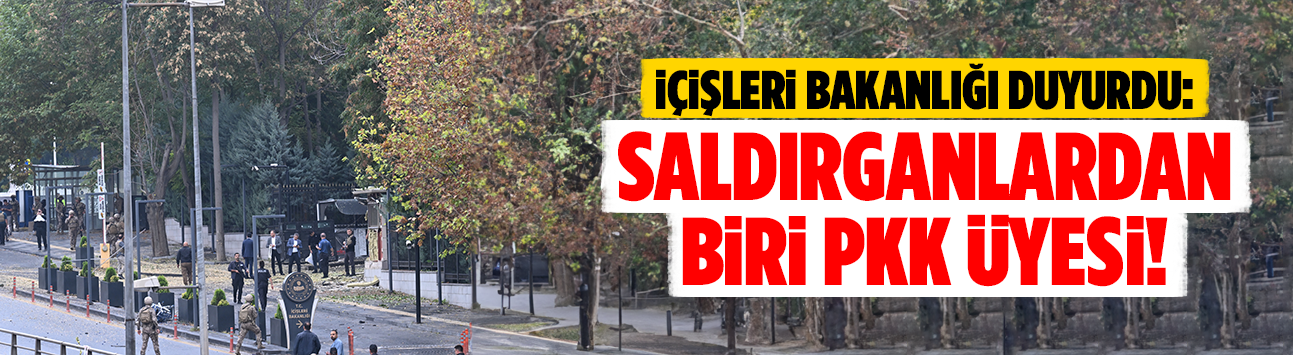 İçişleri Bakanlığı duyurdu: Saldırganlardan biri PKK üyesi!