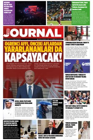 YeniJournal e-gazete 16.08.2026