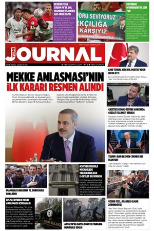 YeniJournal e-Gazete 01.09.2026