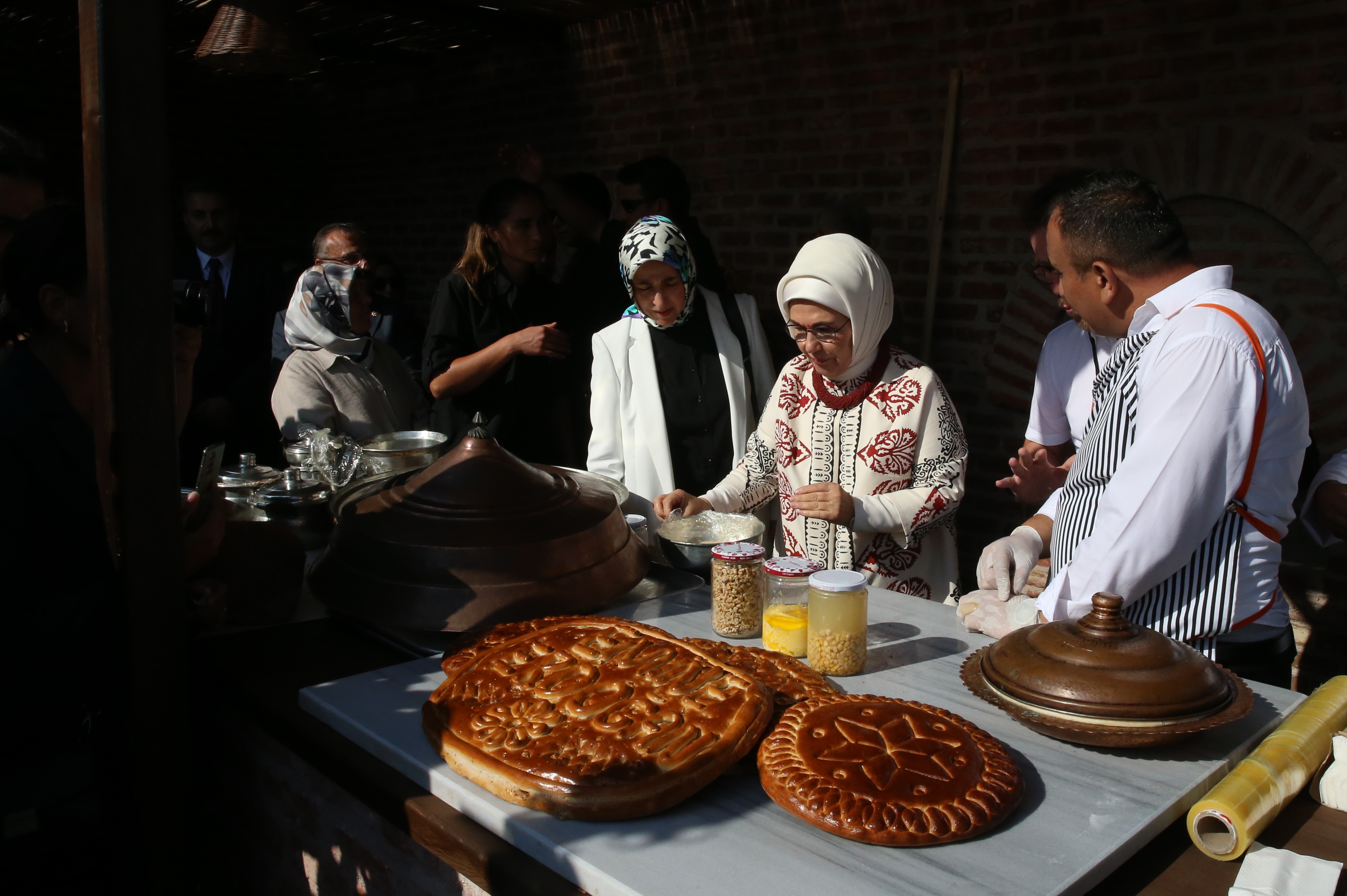 AA-20220827-28744865-28744863-EMINE_ERDOGAN_TOKATTA_BEREKET_HASADI_PROGRAMINA_KATILDI